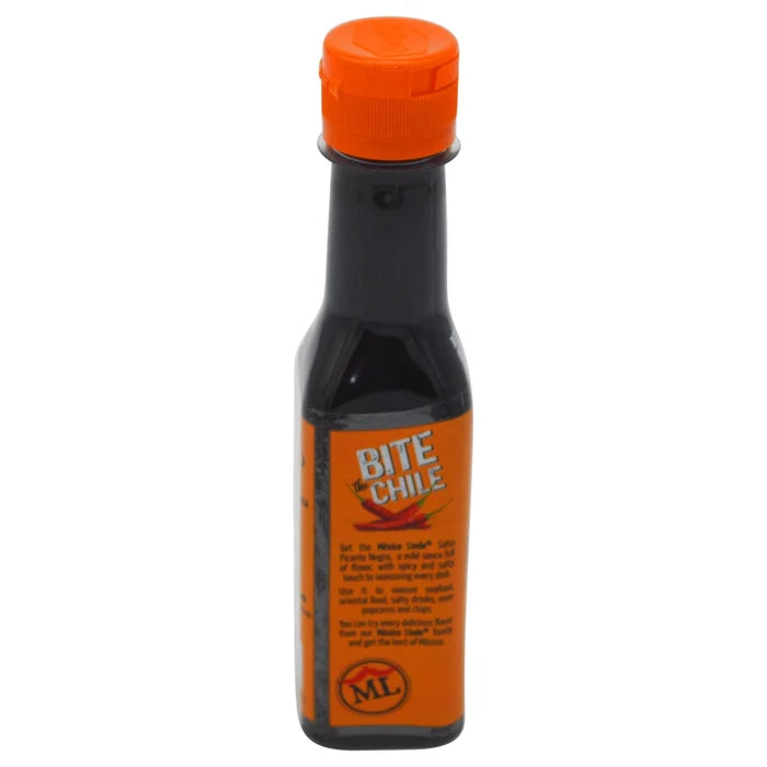 Wholesale Mexico Lindo Salsa Negra Picante 5oz- Available at Mexmax INC.