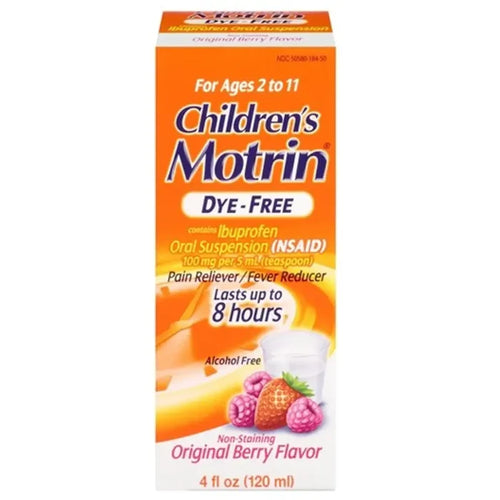 Wholesale Motrin Child Original Berry Suspension - 4oz.