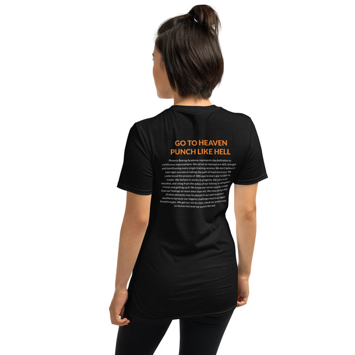 PB ACADEMY >> IGNITE THE CHAMPION WITHIN >>BLACK UNISEX T-SHIRT