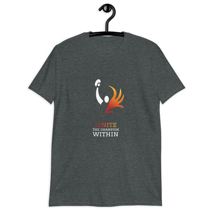 PB ACADEMY >> IGNITE THE CHAMPION WITHIN >>BLACK UNISEX T-SHIRT