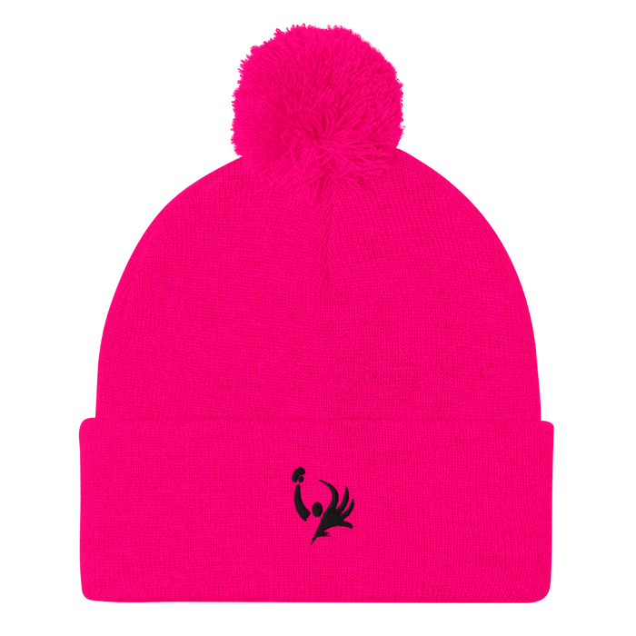 PB ACADEMY >> Pink Toque with Pom Pom