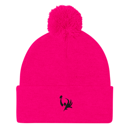 PB ACADEMY >> Pink Toque with Pom Pom