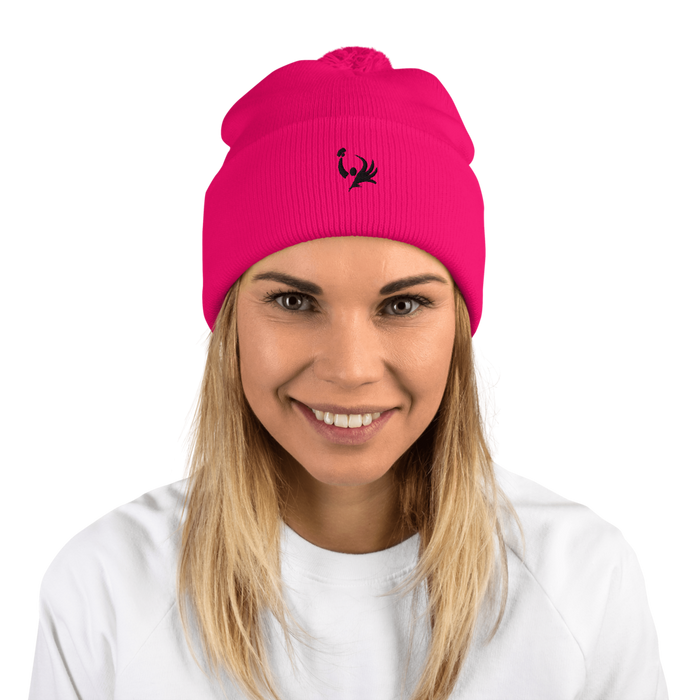 PB ACADEMY >> Pink Toque with Pom Pom