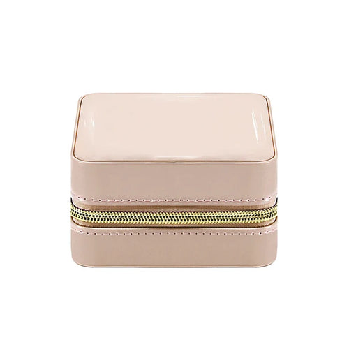 Pearl Travel Jewelry Case (Nude)