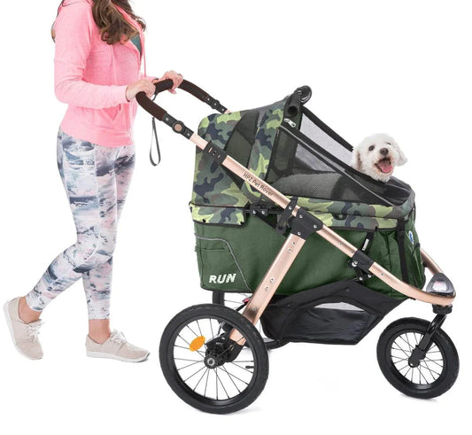 HPZ™ PET ROVER RUN Performance Jogging Sports Stroller For Small/Medium Dogs, Cats