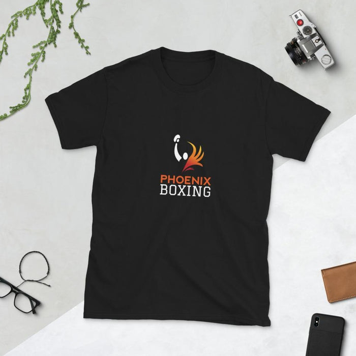 PHOENIX BOXING >> Black Unisex T-Shirt