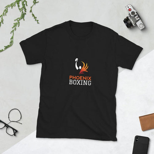 PHOENIX BOXING >> Black Unisex T-Shirt