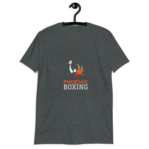 PHOENIX BOXING >> Charcoal Grey Unisex T-Shirt