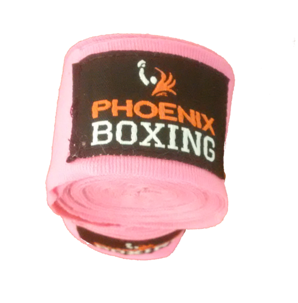Pink Phoenix Boxing Mexican HandWraps
