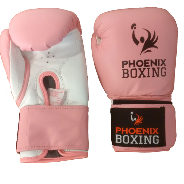 Pink  PHOENIX BOXING Super Bag Gloves   (10 oz)