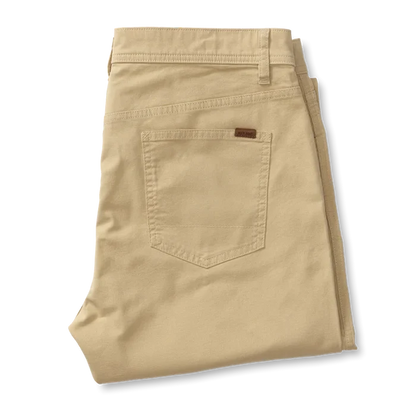 Pinpoint Canvas Five-Pocket Pant (Sand)