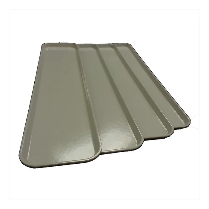 Wholesale White Fiberglass Platter- Durable and stylish Find it at Mexmax INC.