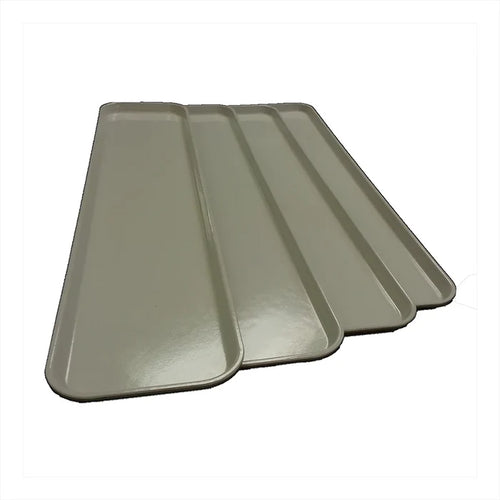 Wholesale White Fiberglass Platter- Durable and stylish Find it at Mexmax INC.