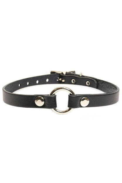 Bloodbound O-Ring Choker [Genuine Leather]