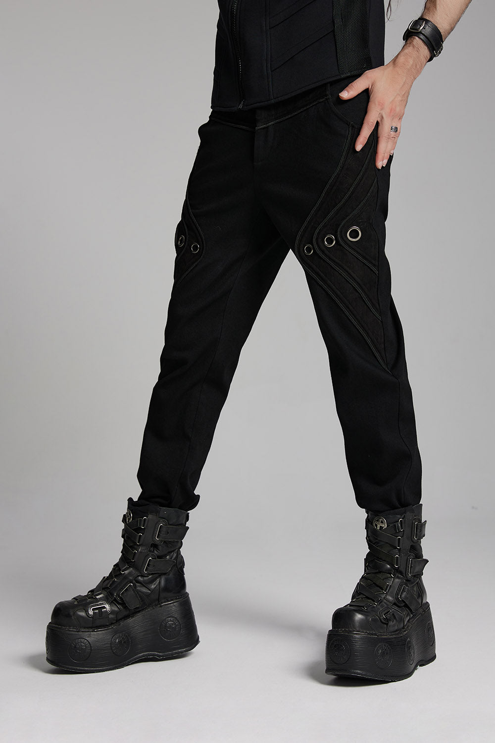 Black Morgue Cyberpunk Pants