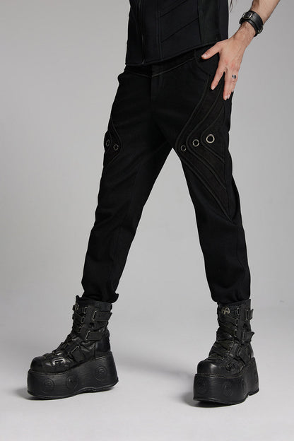 Black Morgue Cyberpunk Pants