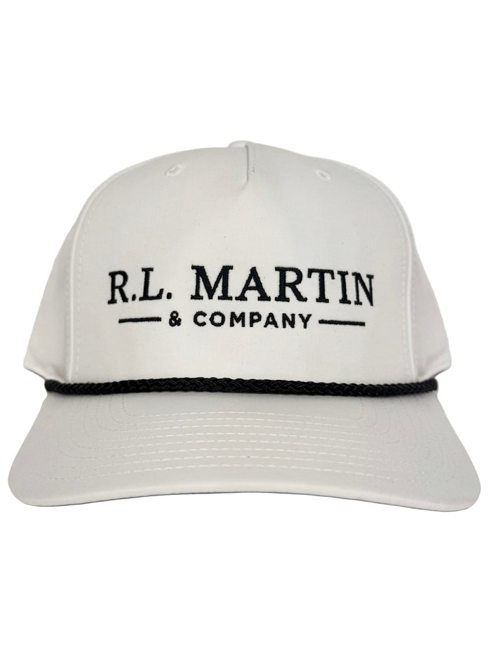 Richardson Rope Hat (White/Black)