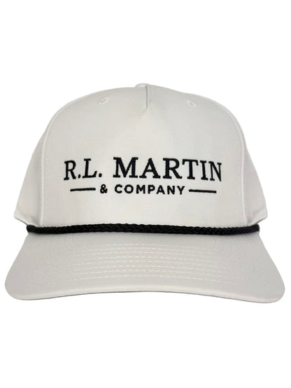 Richardson Rope Hat (White/Black)