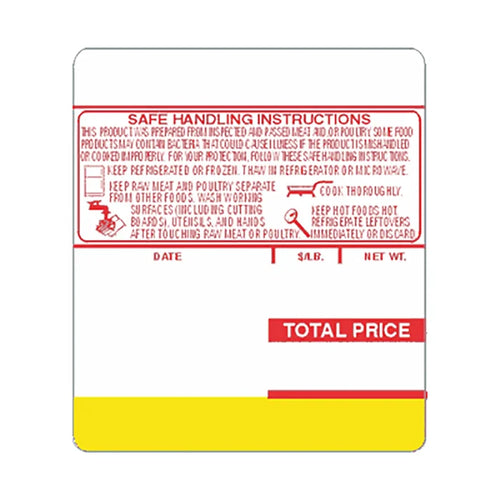 Wholesale Ishida AC Series Scale Labels- 12x500/Roll for efficient grocery management at Mexmax INC.
