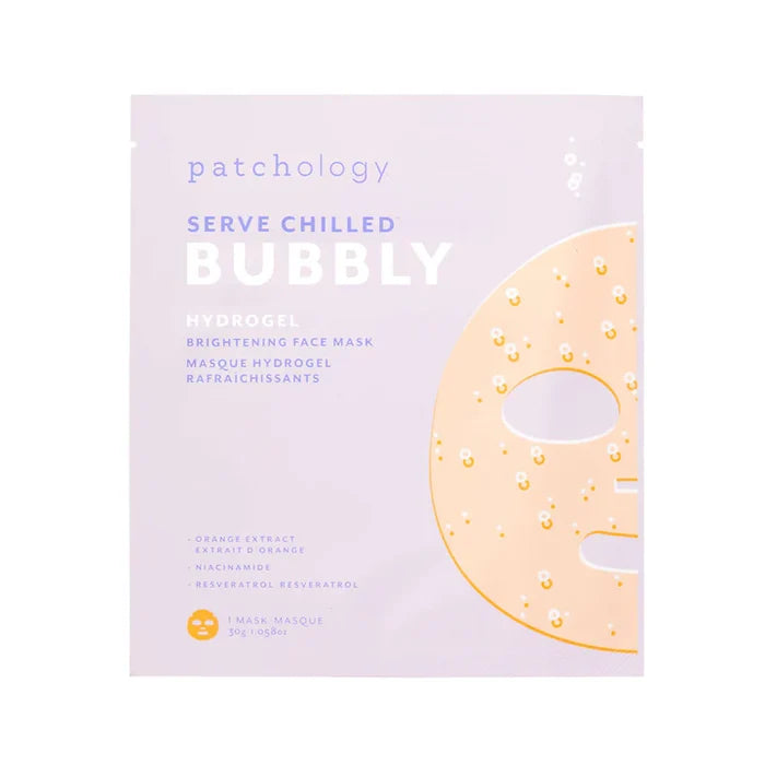Serve Chilled Bubbly Brightening Hydrogel Mask