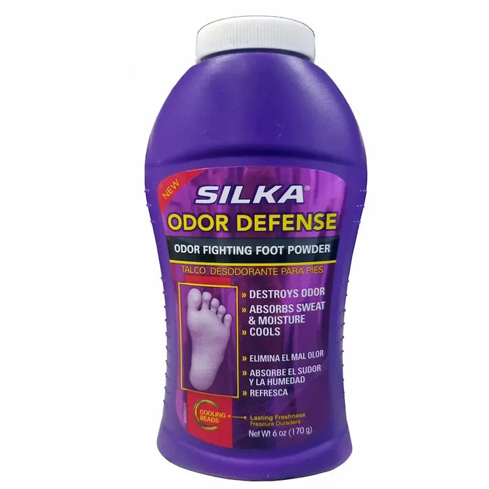 Silka Odor Defense Powder Ice - 6 oz