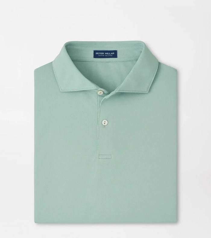 Soul Performance Mesh Polo (Light Willow)