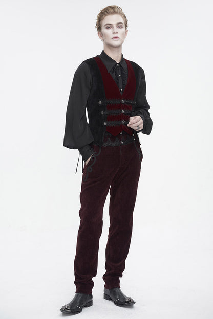 Bloodletting Velvet Vest
