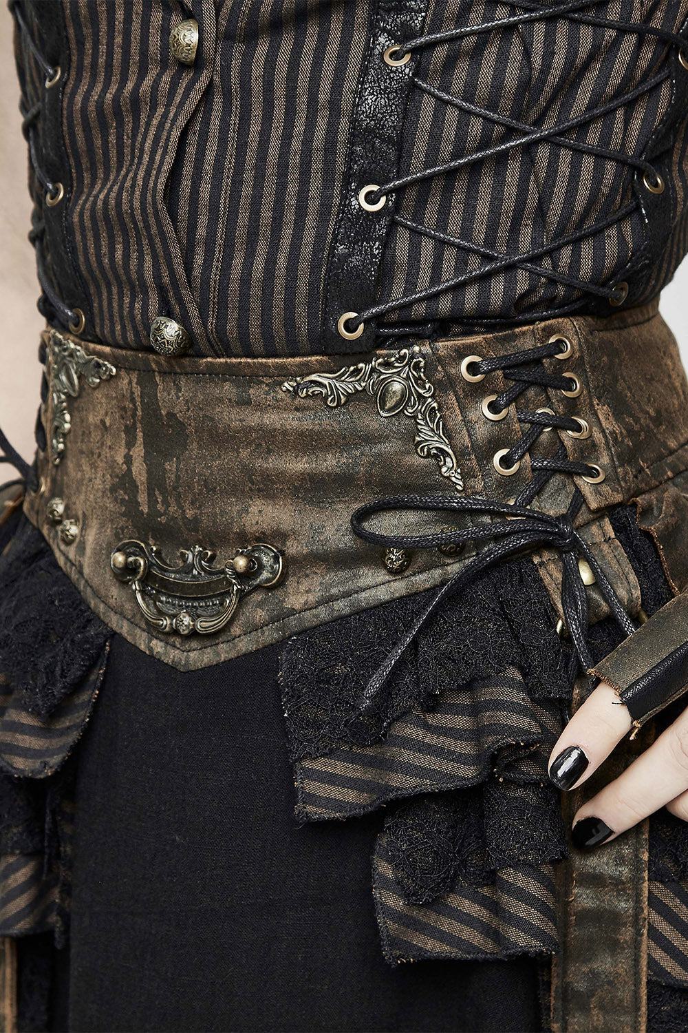 Cabinet of Curiosities Layered Ruffle Skirt