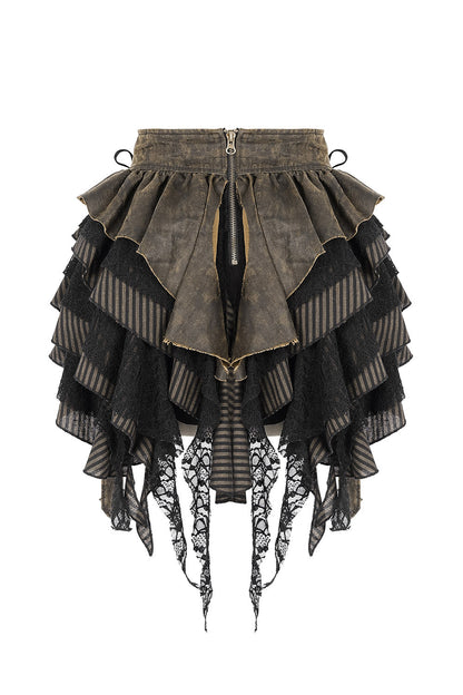 Cabinet of Curiosities Layered Ruffle Skirt