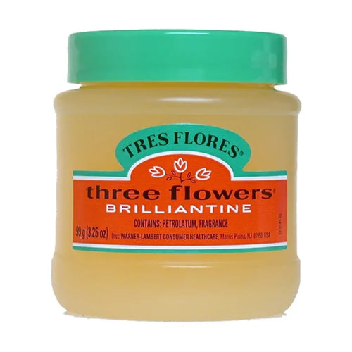 Three Flowers Brillantine Solid Gel 3.25oz - Wholesale Hair Styling Product