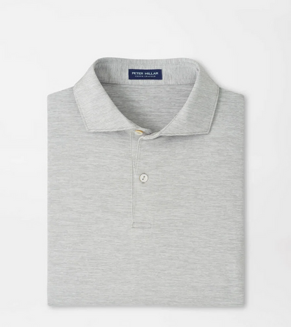 Treble Performance Jersey Polo (Gale Grey)