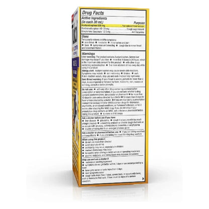 Tukol Honey Night Time Cold&flu - 4 oz