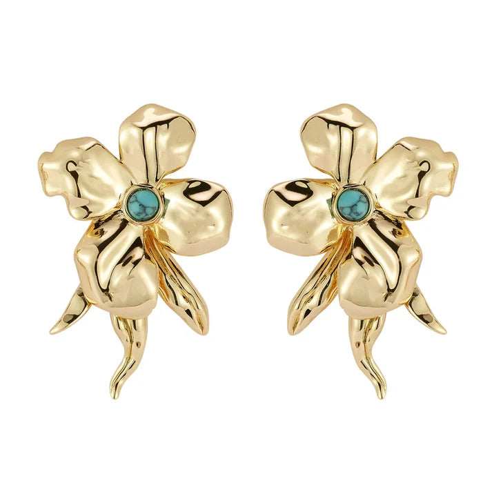 Valerie Earrings (Turquoise)