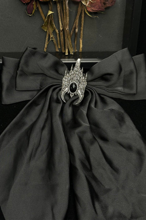 Cathedral Hair Bow and Brooch